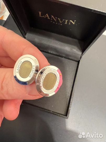 Lanvin запонки оригинал комплект Цума