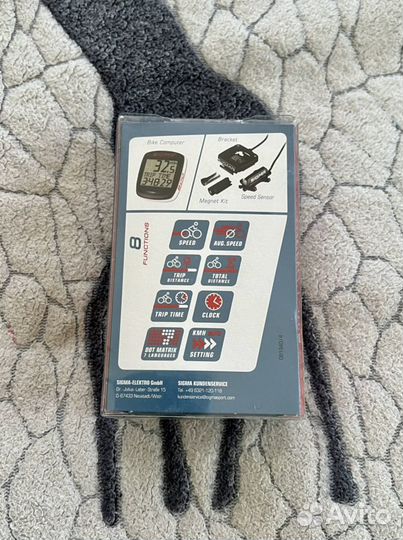 Велокомпьютер Sigma BC 800, baseline, 8 функций