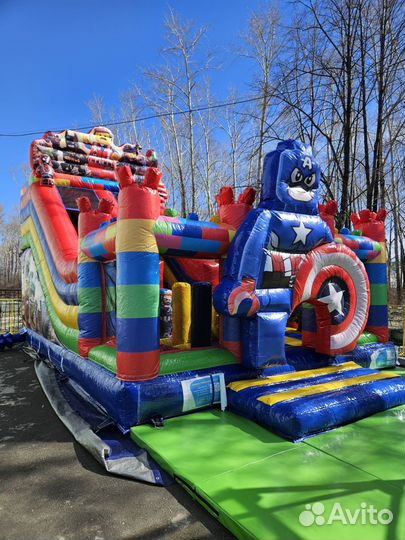 Аренда надувного батута новый 2024