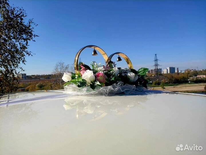Украшения на свадебную машину