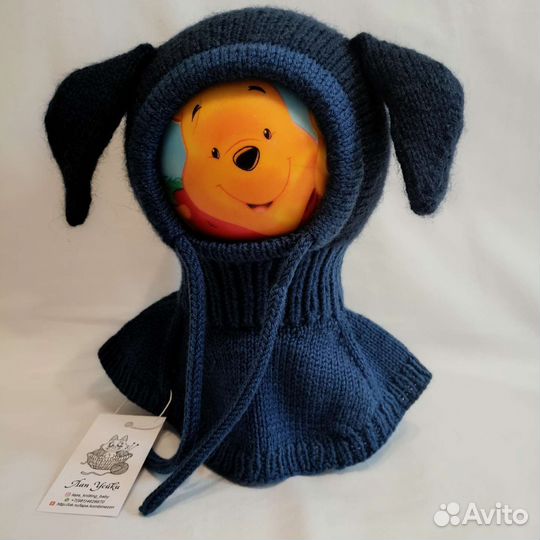 Шапка шлем зимняя новая