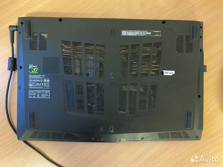 Ноутбук MSI GV62 7RD-2071RU серый