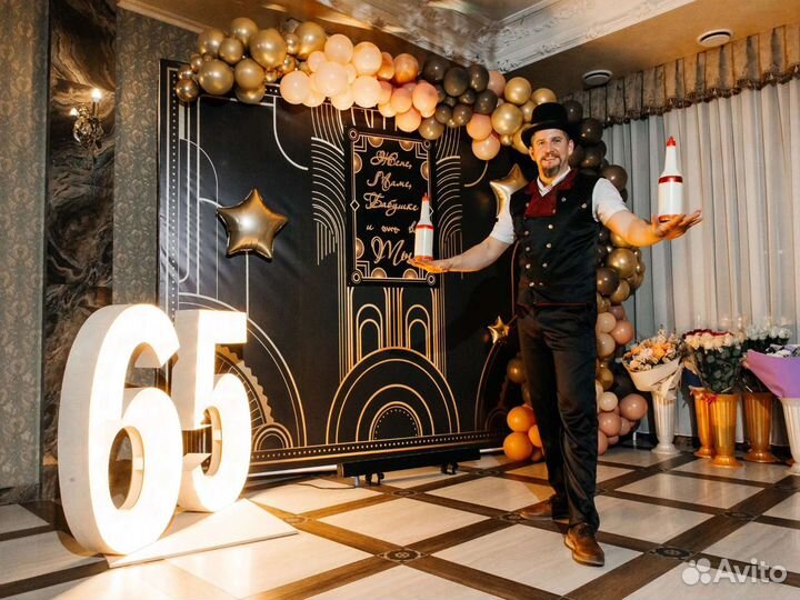 Фотозона на Выпускной,аренда неона, пайетки, цифры