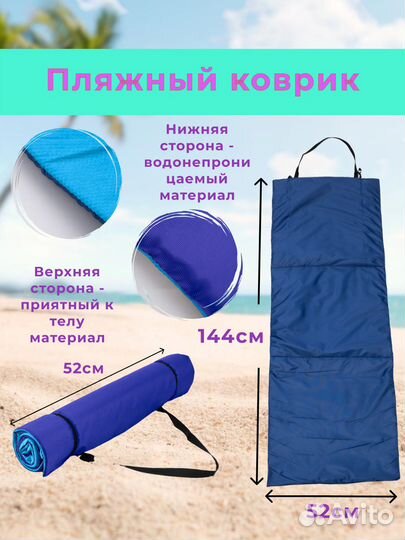 Коврик для пляжа