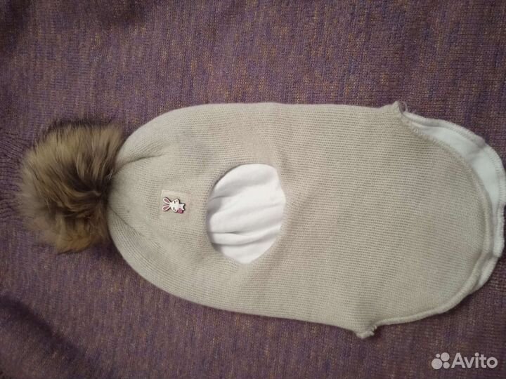 Зимняя шапка на девочку