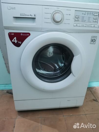 Стиральная машина бу lg 4 кг