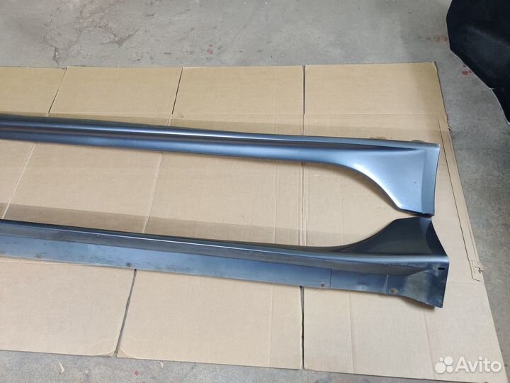 Накладки на пороги Лансер 10 A39 комплект