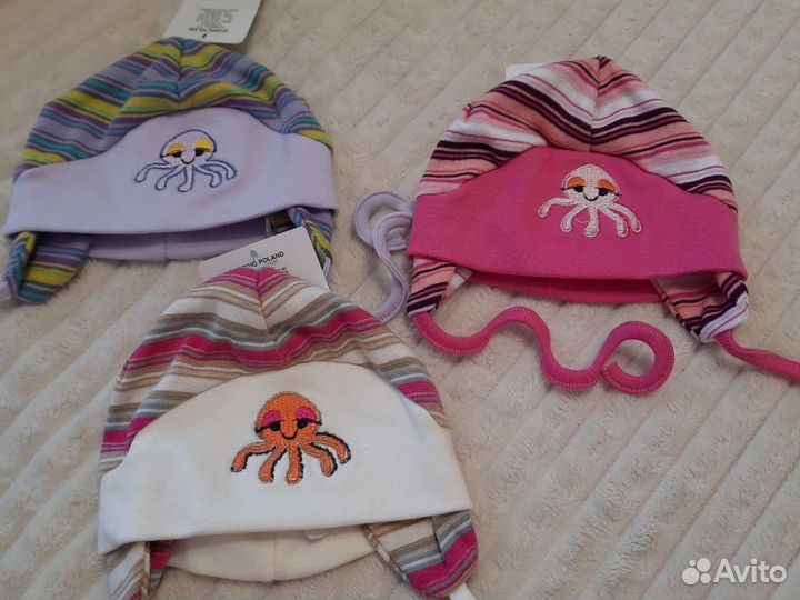 Новые шапочки для новорожденных
