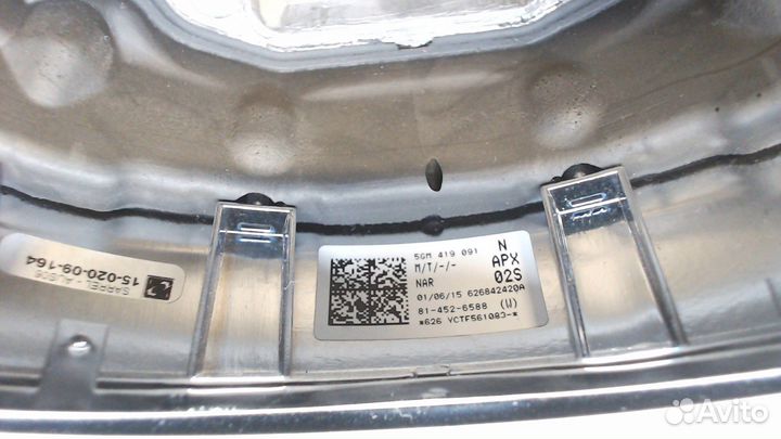 Руль Volkswagen Golf 7, 2015