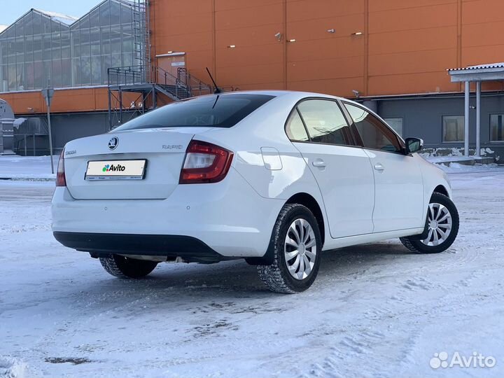 Skoda Rapid 1.6 AT, 2018, 59 995 км