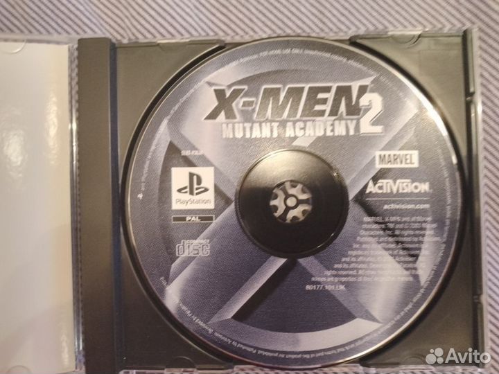 X men 2 mutant academy ps1 pal