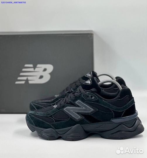 Кроссовки New Balance 9060 Black (Арт.60715)
