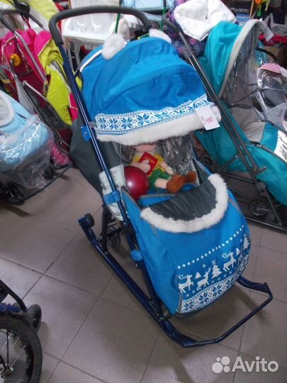 Санки-коляска