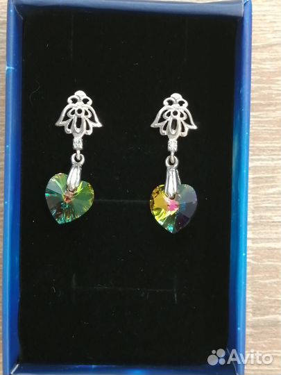 Серьги серебро 925 красивые