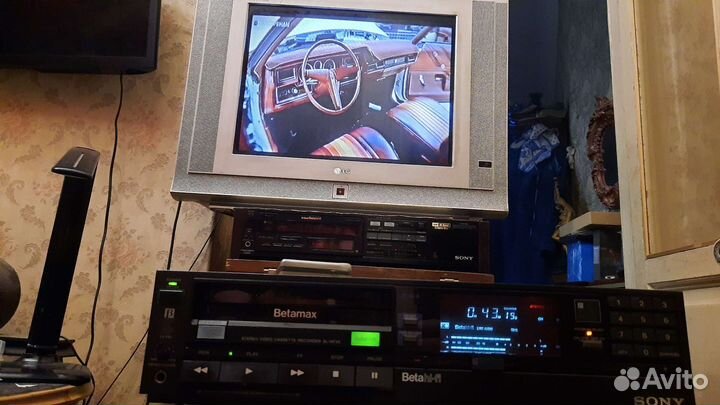 Betamax Sony SL HF55 stereo бетамакс