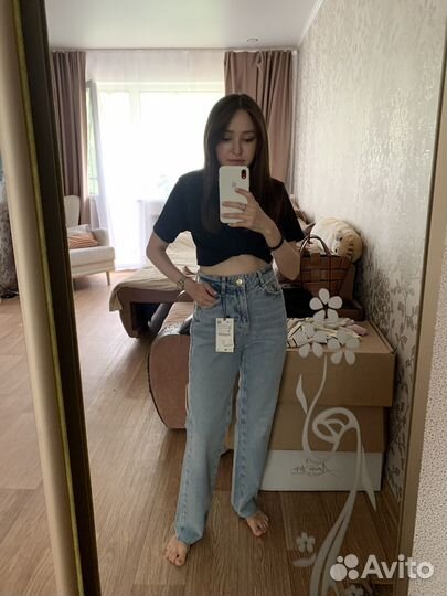 Джинсы zara 32 новые