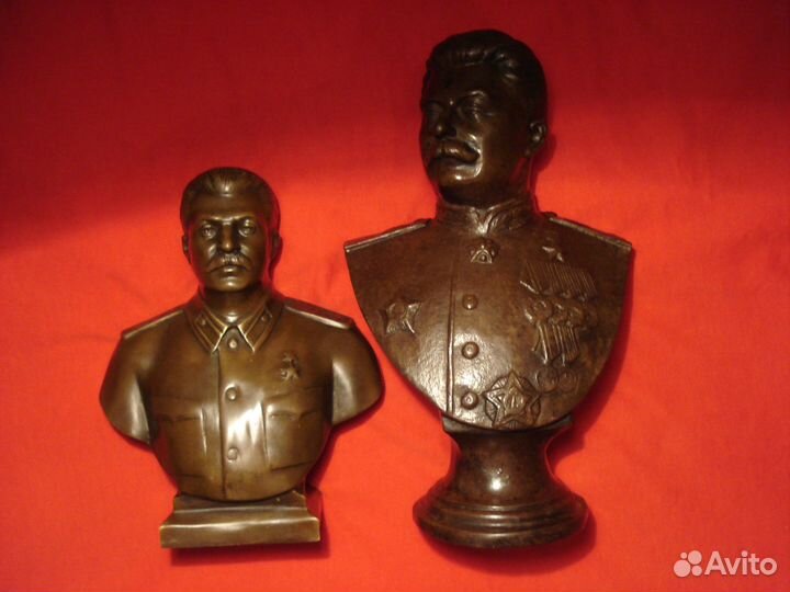Иосиф Сталин Военные Статутэтки 1948 и 1953г СССР