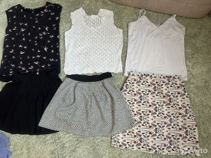 Огромный пакет женских вещей XS-S