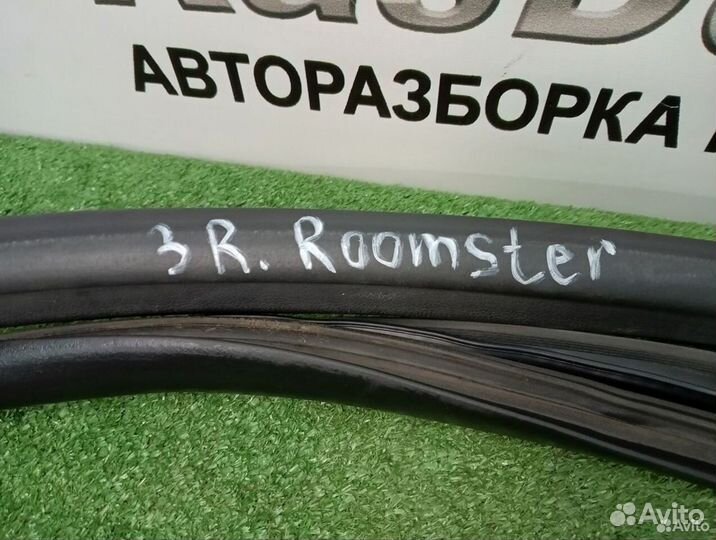 Уплотнитель задней правой двери Skoda Roomster 1