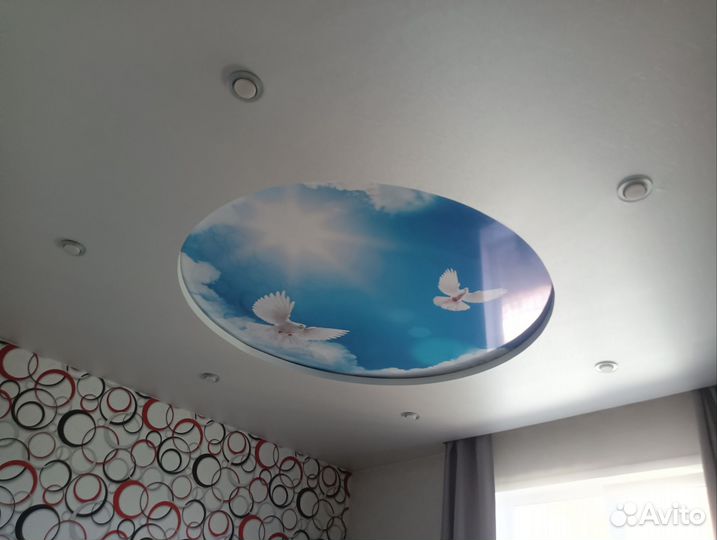 Монтаж натяжных потолков