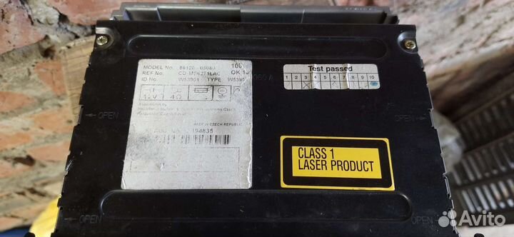 Магнитола тойота авенсис 2004 г