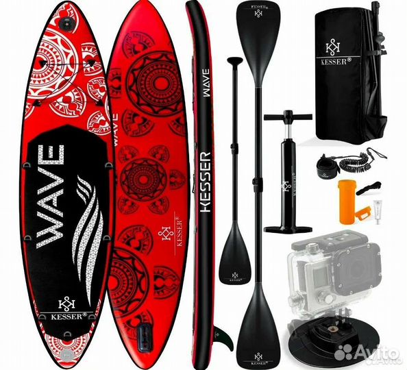 Сап борд Wave Kesser RED 320