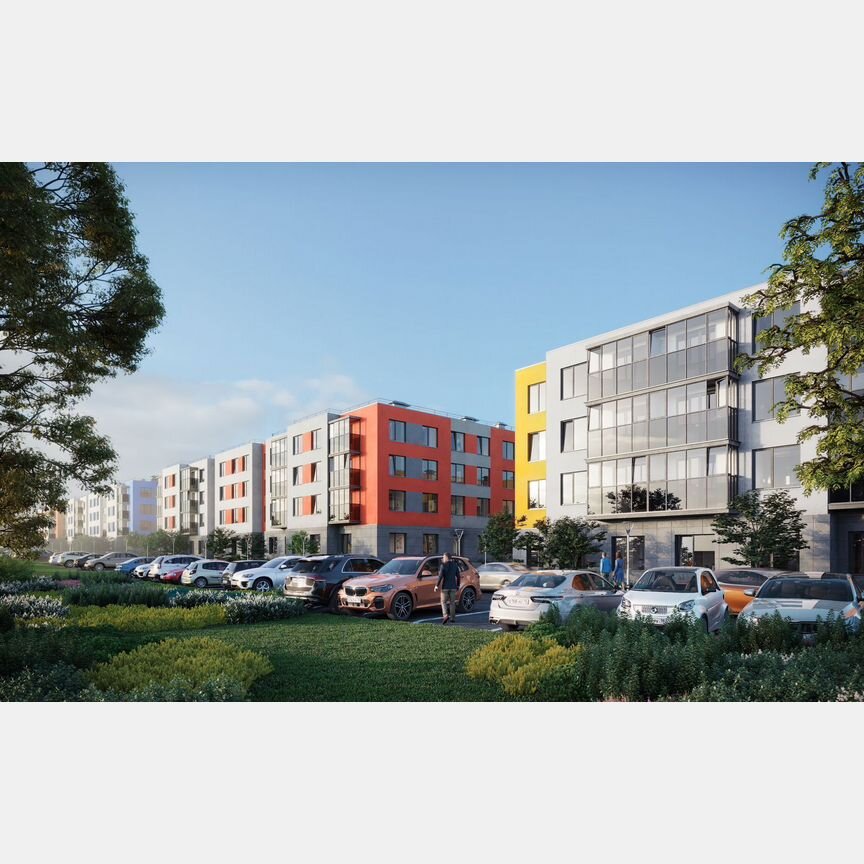 1-к. квартира, 39,7 м², 4/4 эт.