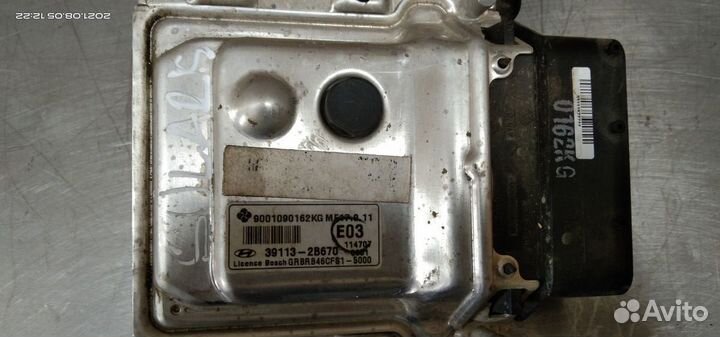 Блок управления двс эбу Hyundai Solaris I (2010-20