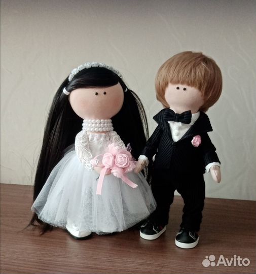 Свадебный подарок интерьерные куклы