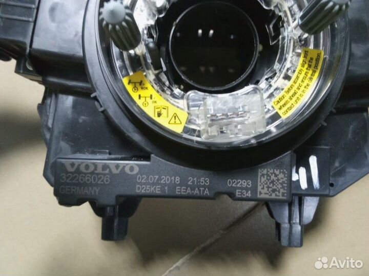 Блок подрулевых переключателей Volvo Xc90 B4204T34