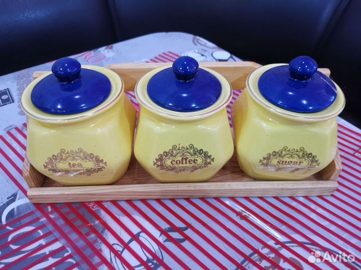 Набор для сахара, чая, кофе