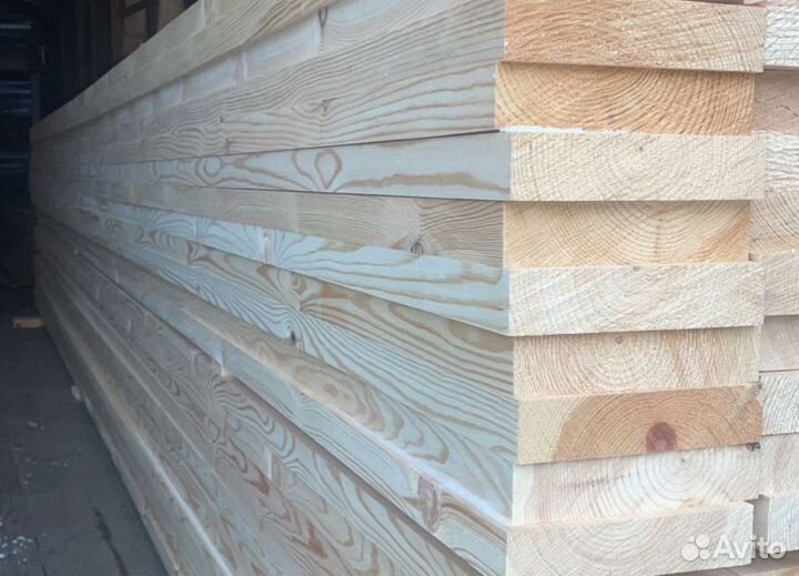 Доска сухая строганная 45х190х6000 мм
