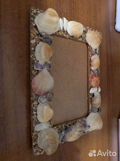 Рамка с ракушка