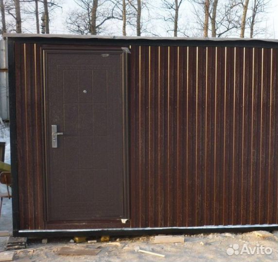 Бытовка 5 м строительная - (№1)