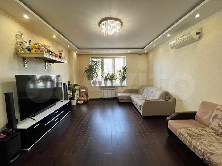 3-к. квартира, 128 м², 15/25 эт.