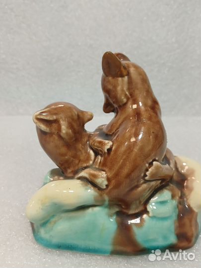 Статуэтки майолика Гжель