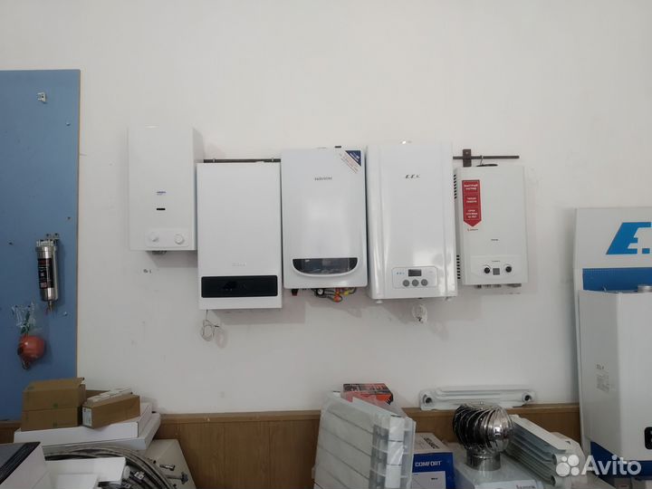 Газовая колонка котёл радиатор