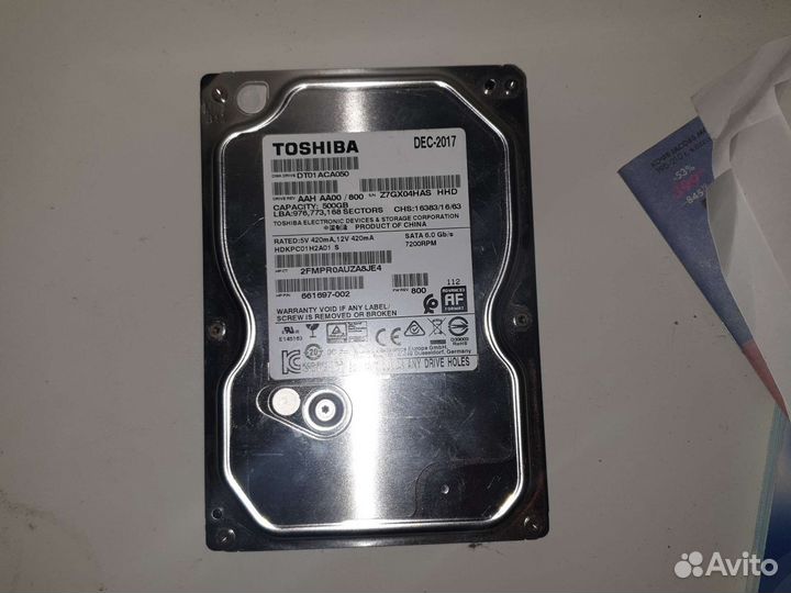Жесткий диск hdd SATA IDE 3.5 500гб 80гб
