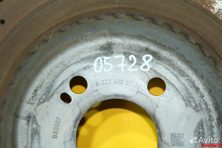 S500 W222 Диски тормозные задние