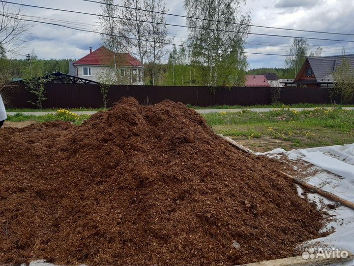Навоз в мешках