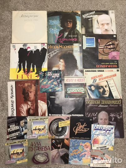 Виниловые пластинки СССР