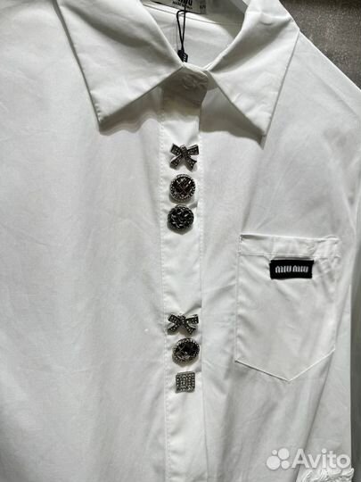 Рубашка MIU MIU Премиум