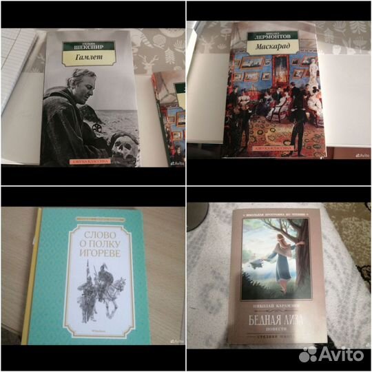 Книги школьная литература