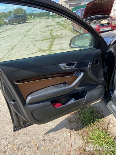 Дверные карты рыжие audi a6 c6