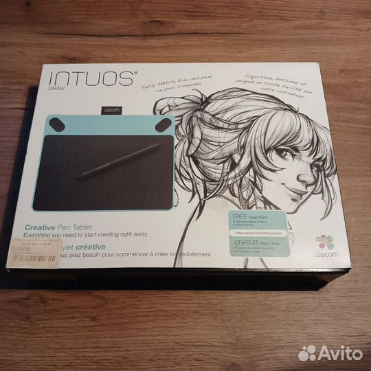 Графический планшет Wacom Intuos Draw CTL-490