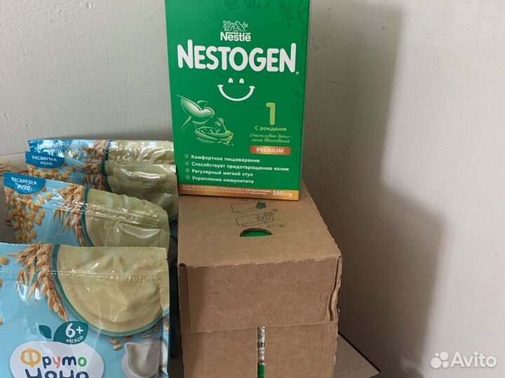 Детские каши и Смеси