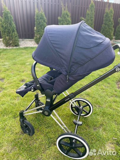 Коляска 3 в 1 Cybex priam platinum