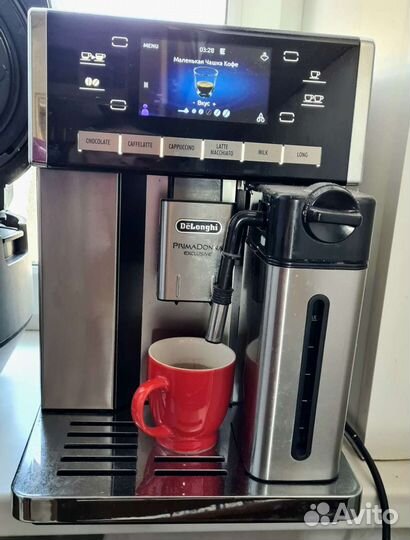 Кофемашина delonghi primadonna exclusive
