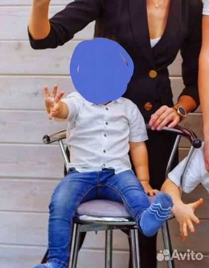 Рубашка из смеси льна Next