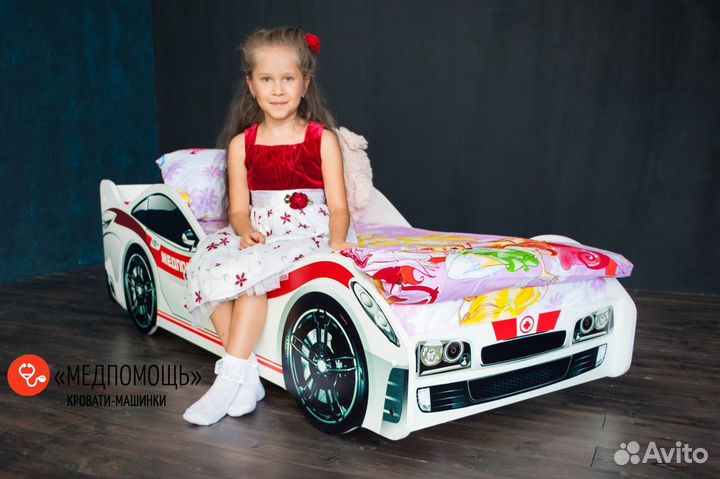 Кровать машина